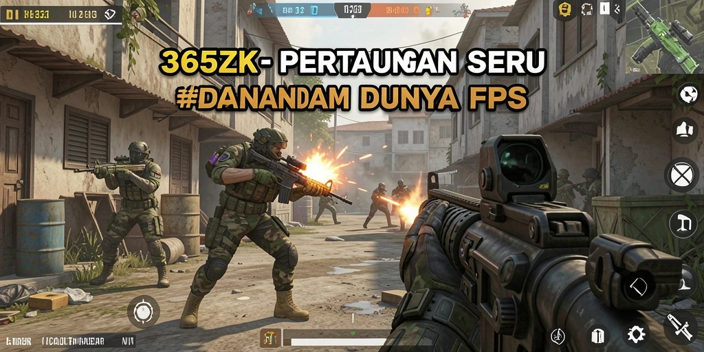 Tangkapan layar menampilkan aksi gameplay yang mendebarkan di 365ZK.