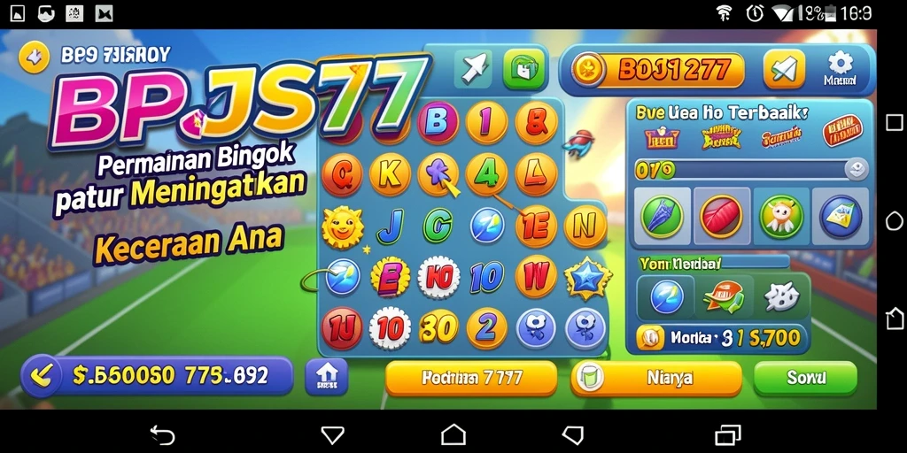 Tampilan gameplay seru dan interaktif dari BPJS777.