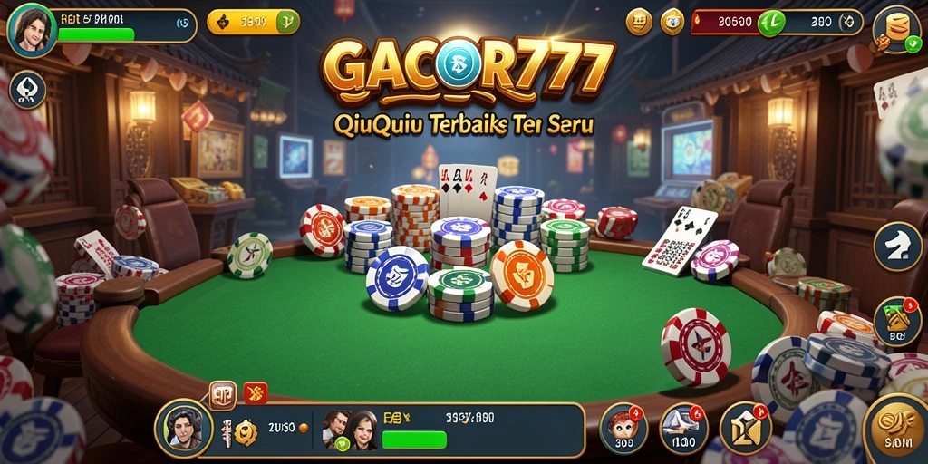 Tangkapan layar gameplay seru dari GACOR777 QiuQiu.