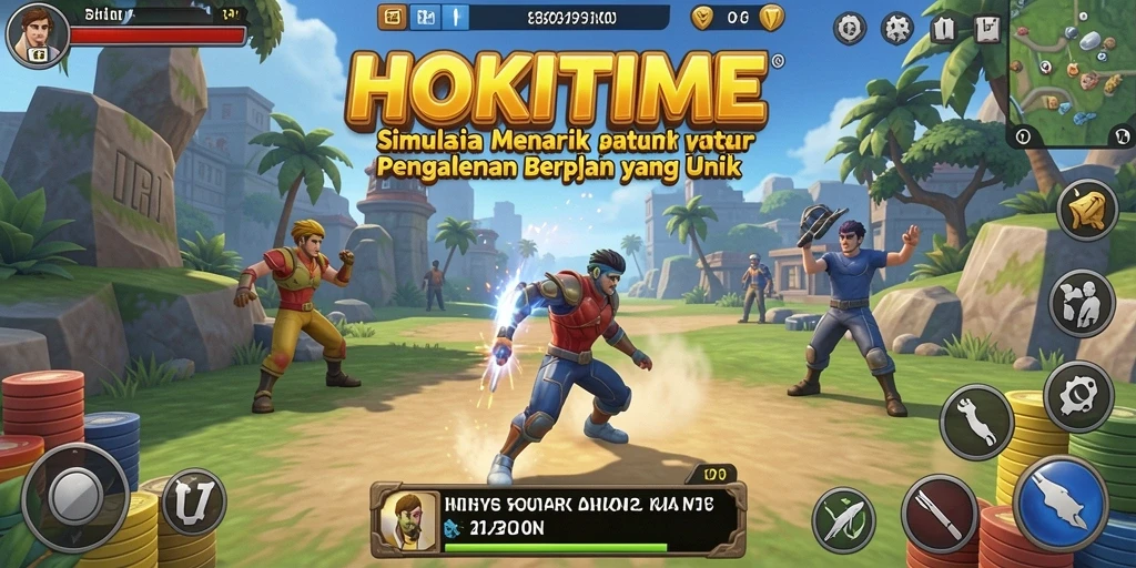 Gameplay HOKITIME yang menarik dan interaktif.