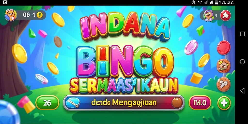 Tampilan gameplay Bingo yang seru dan interaktif di INDAAA.