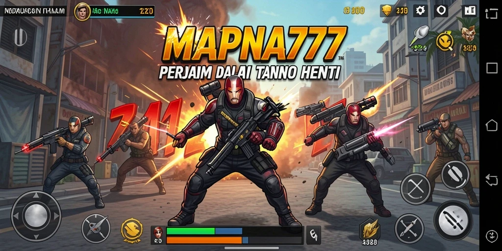 Tampilan aksi seru dalam gameplay <strong>MAPNA777</strong> yang penuh tantangan.