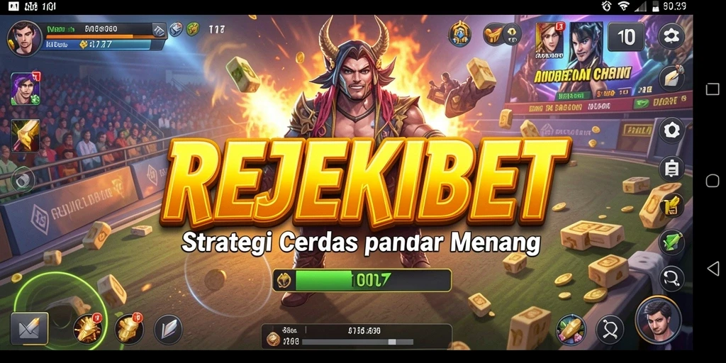 Tampilan gameplay strategi yang mendebarkan dan penuh aksi.