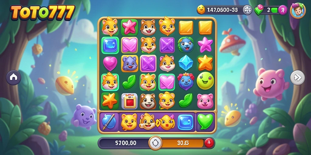 Tampilan gameplay seru dari TOTO777 dengan grafis yang memikat.
