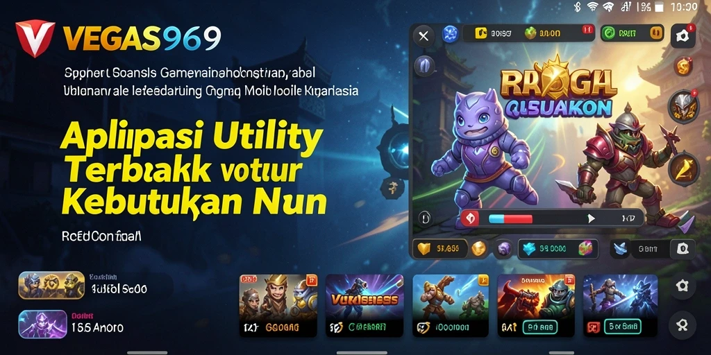 Tampilan antarmuka aplikasi VEGAS969 dengan berbagai fitur yang menarik.