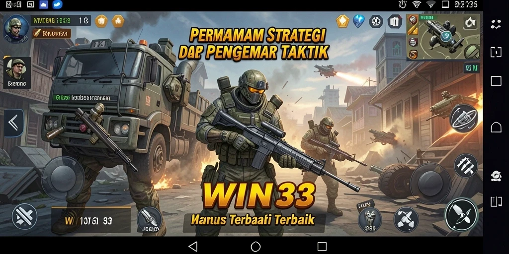 Tampilan gameplay seru dan menarik dari WIN33.